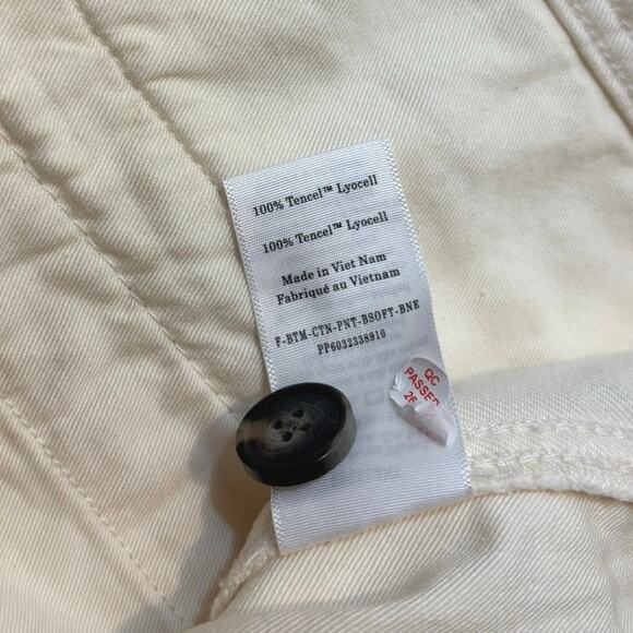 NWOT Everlane The Utility Pant in Buttersoft In Bone Size 16 - Picture 6 of 9